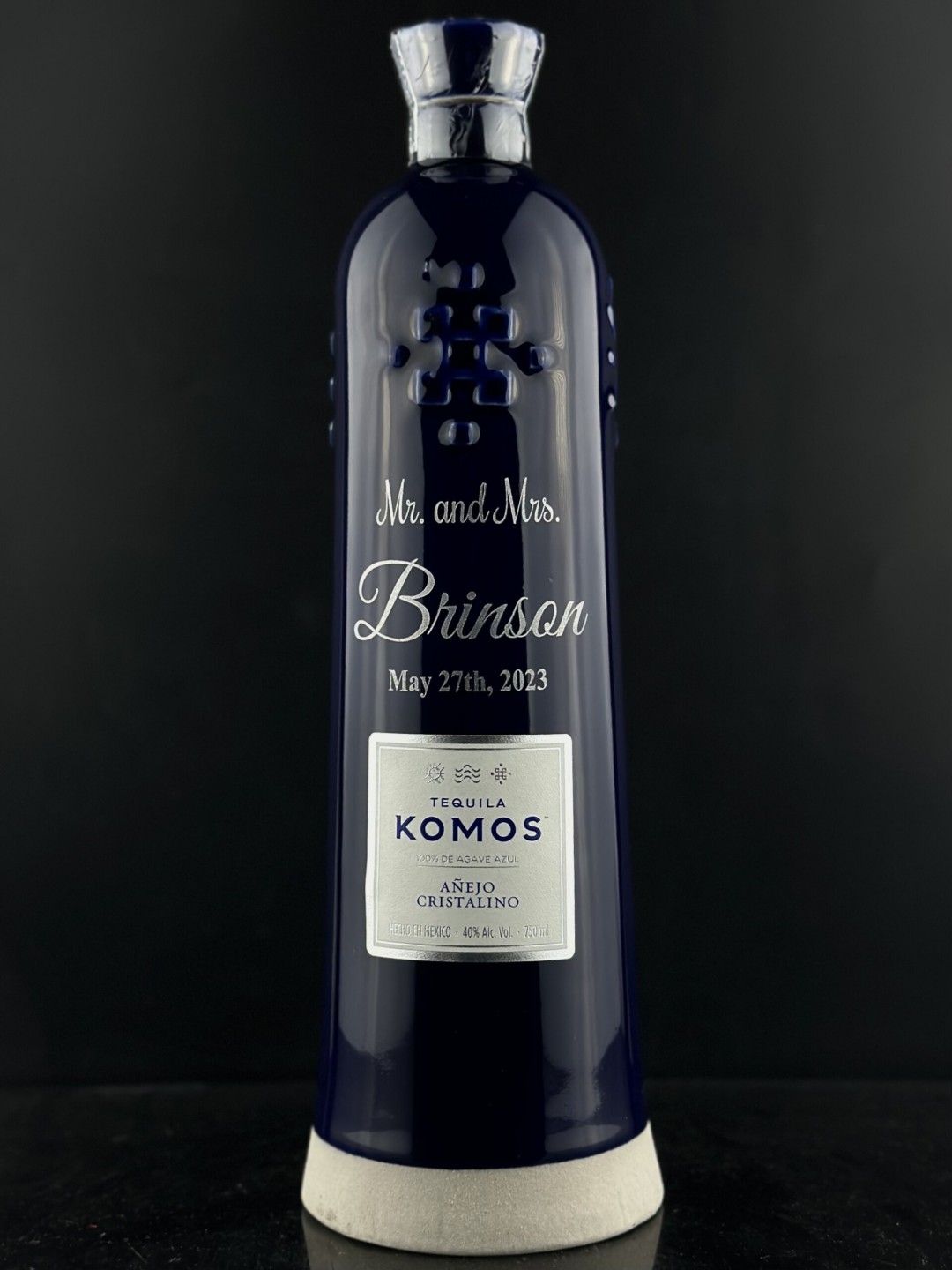 Komos Anejo Cristalino Tequila - Image 2