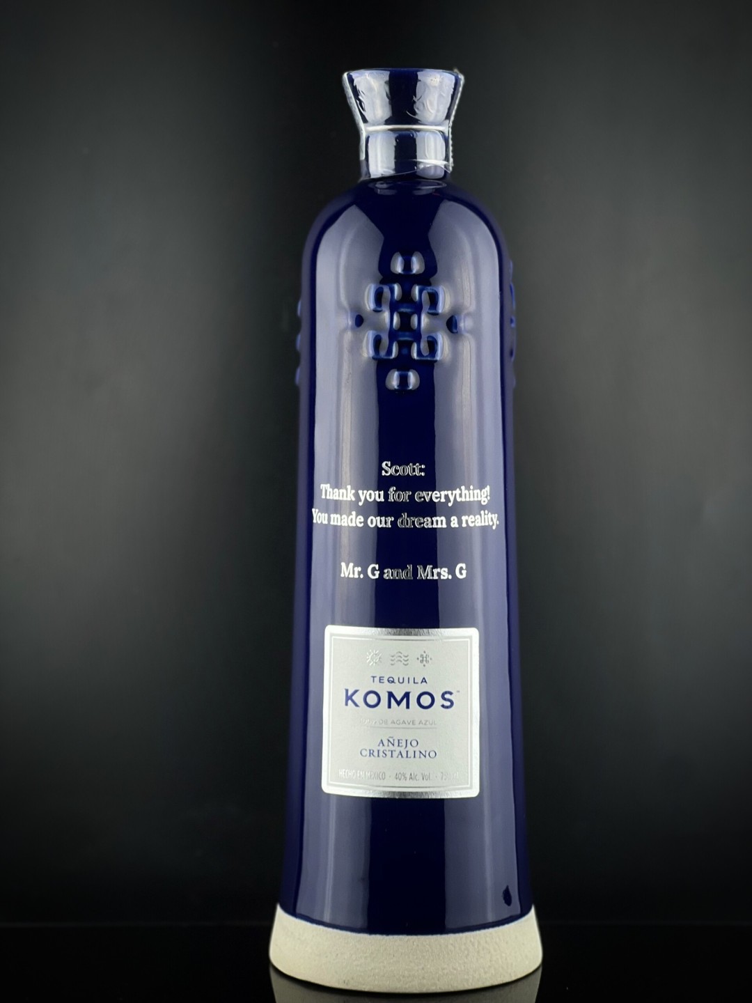 Komos Anejo Cristalino Tequila - Image 4