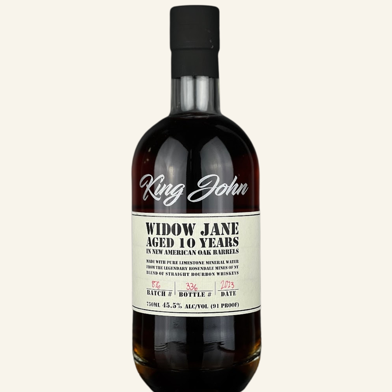 Widow Jane Bourbon 10 Year Old - Image 3
