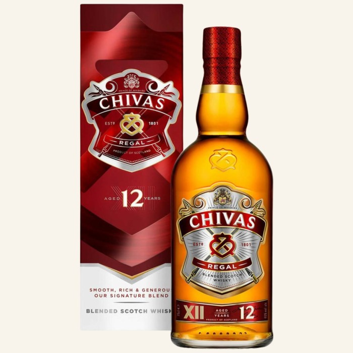 Chivas Regal 12 Year Old - Engrave My Wine