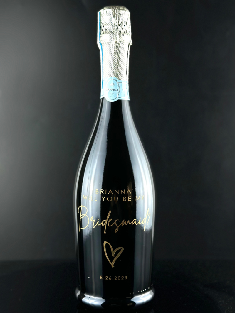 Personalized Lamarca - Engraved Prosecco Gifts - Engrave My Wine
