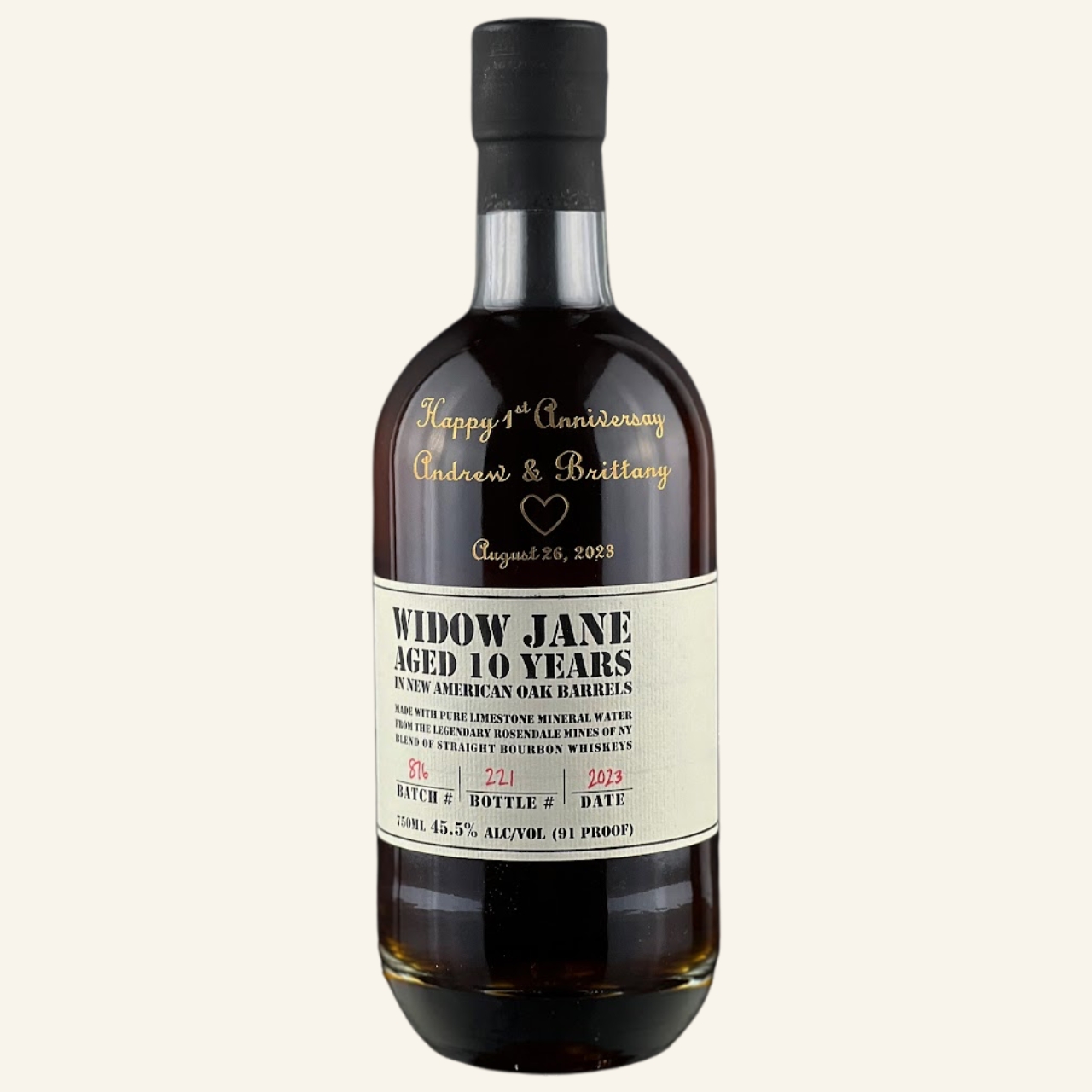 Widow Jane Bourbon 10 Year Old - Image 8